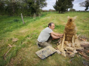 Lupus Zag Artiste Sculpteur Creuse